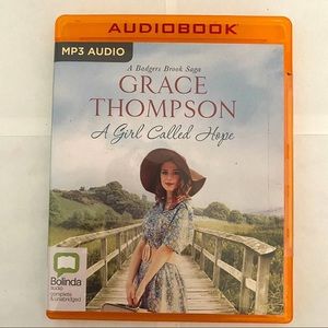 A Badgers Brook Saga Grace Thompson “A Girl Called Hope” Audiobook MP3 CD